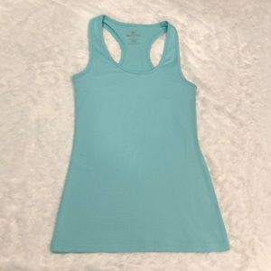 Light blue workout tank